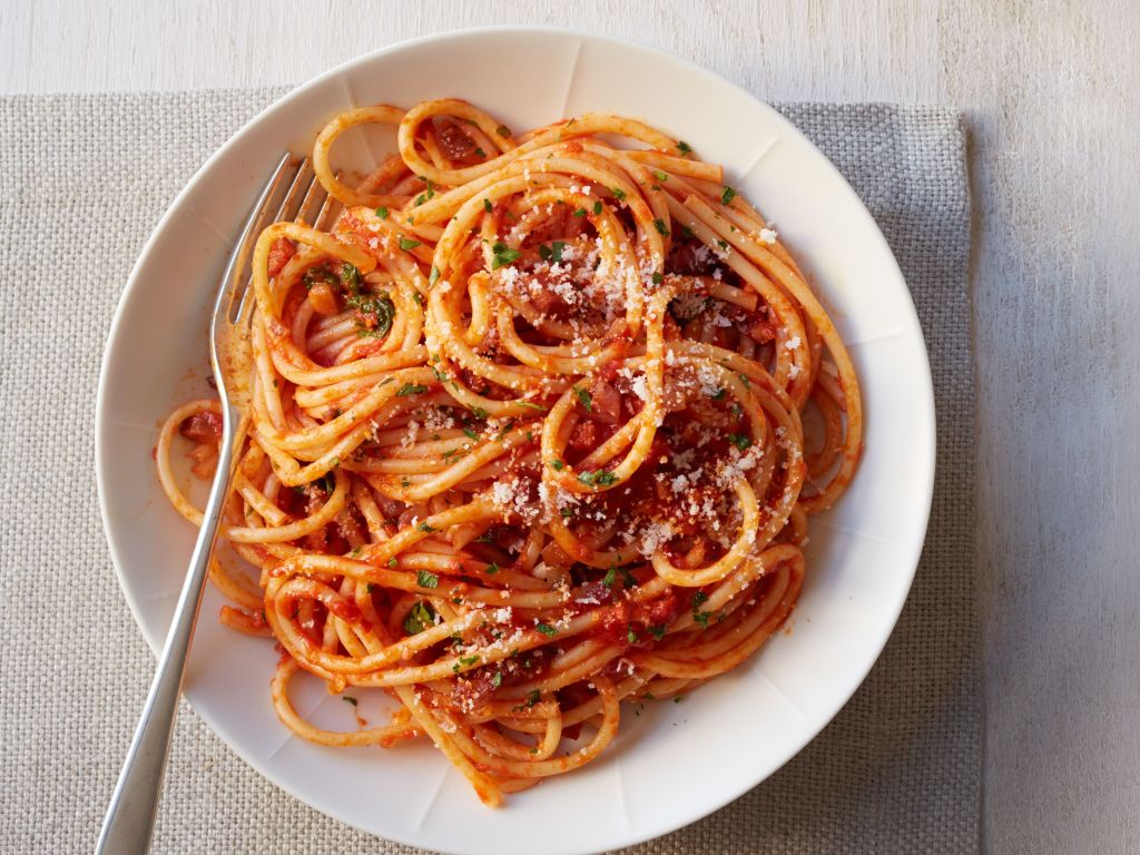 spaghetti amatriciana