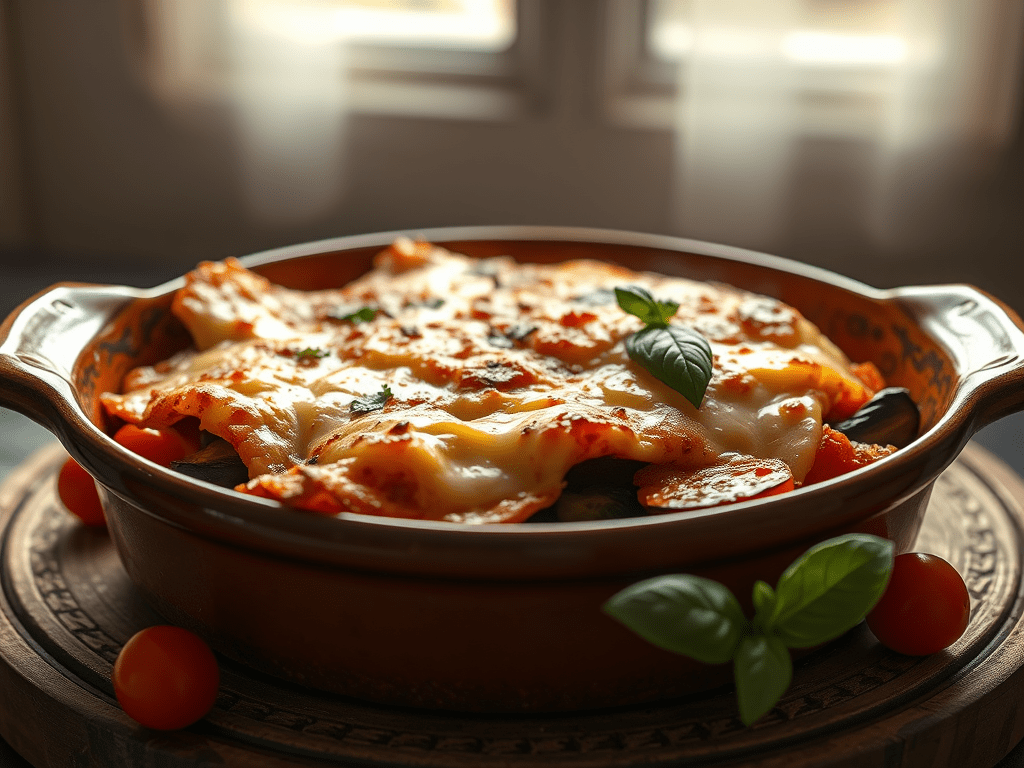 Recette Melanzane et Scamorza au&nbsp;Four