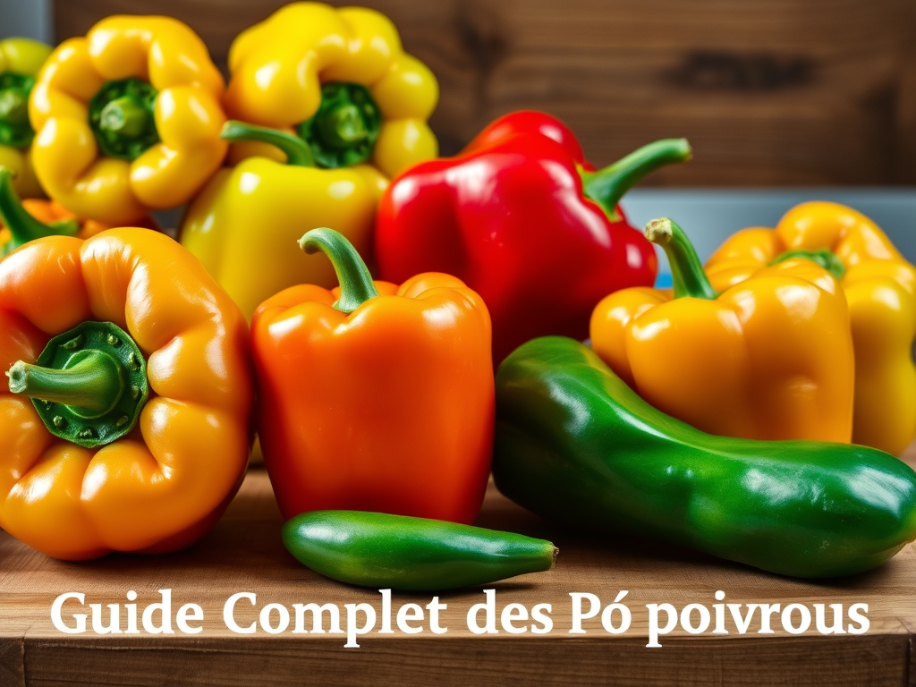 Guide complet des poivrons :&nbsp;varietés