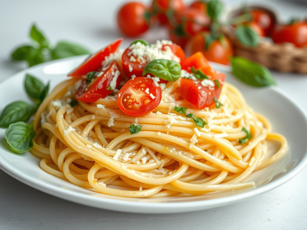 Recette de Linguine aux Tomates&nbsp;Crues