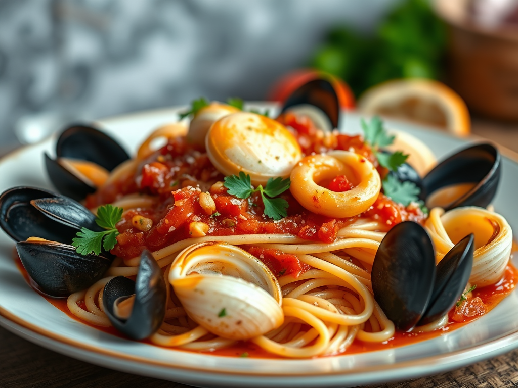Recette de Linguine à la Pêcheur&nbsp;savoureuse