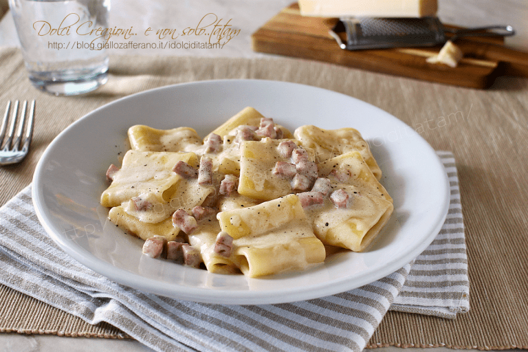 paccheri alla mortadella