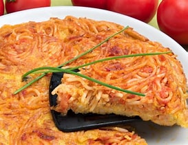 Recette de Frittata de spaghetti&nbsp;Facile