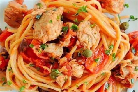 spaghetti al tonno