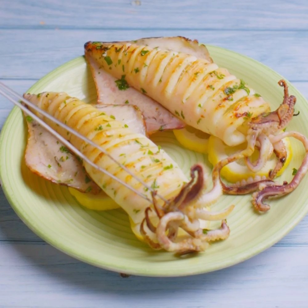 calamari alla griglia